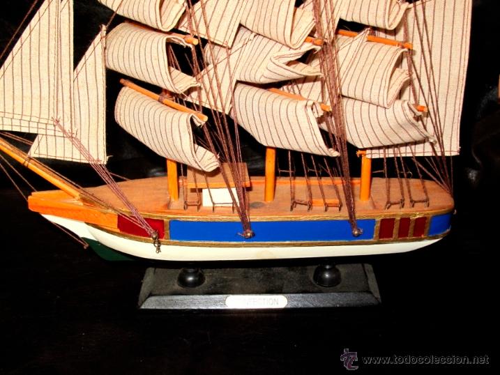 Maquetas: BARCO DE VELA. MAQUETA DE MADERA - Foto 3