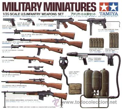 Maquetas: TAMIYA - U.S INFANTRY WEAPONS SET 1/35 - Foto 1