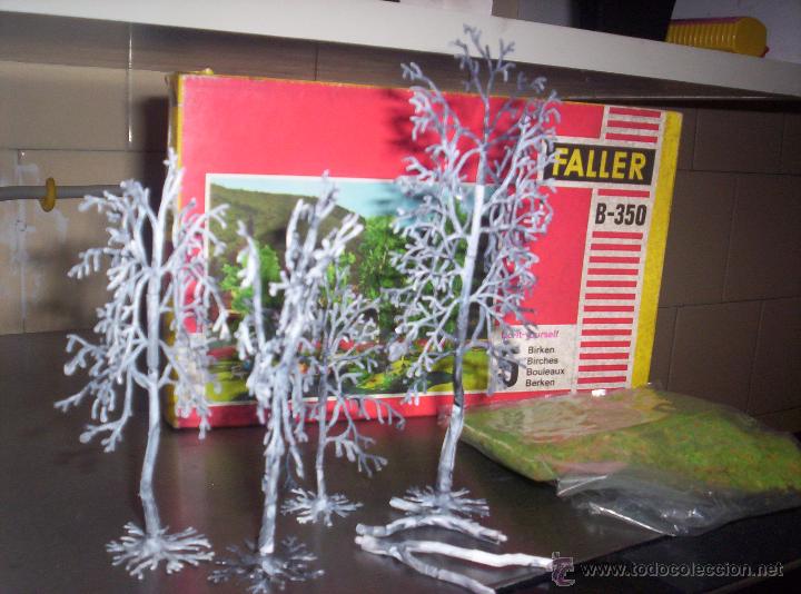 Maquetas: FALLER - CAJA CON CINCO ARBOLES - ( FALTA  UNO ) - Foto 1