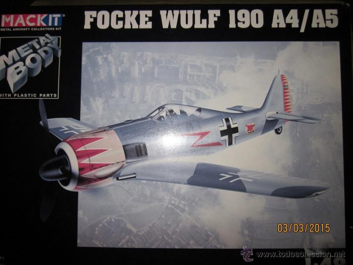 Maquetas: Avi&oacute;n Mackit Focke Wulf 190 A5/A4 - Foto 1