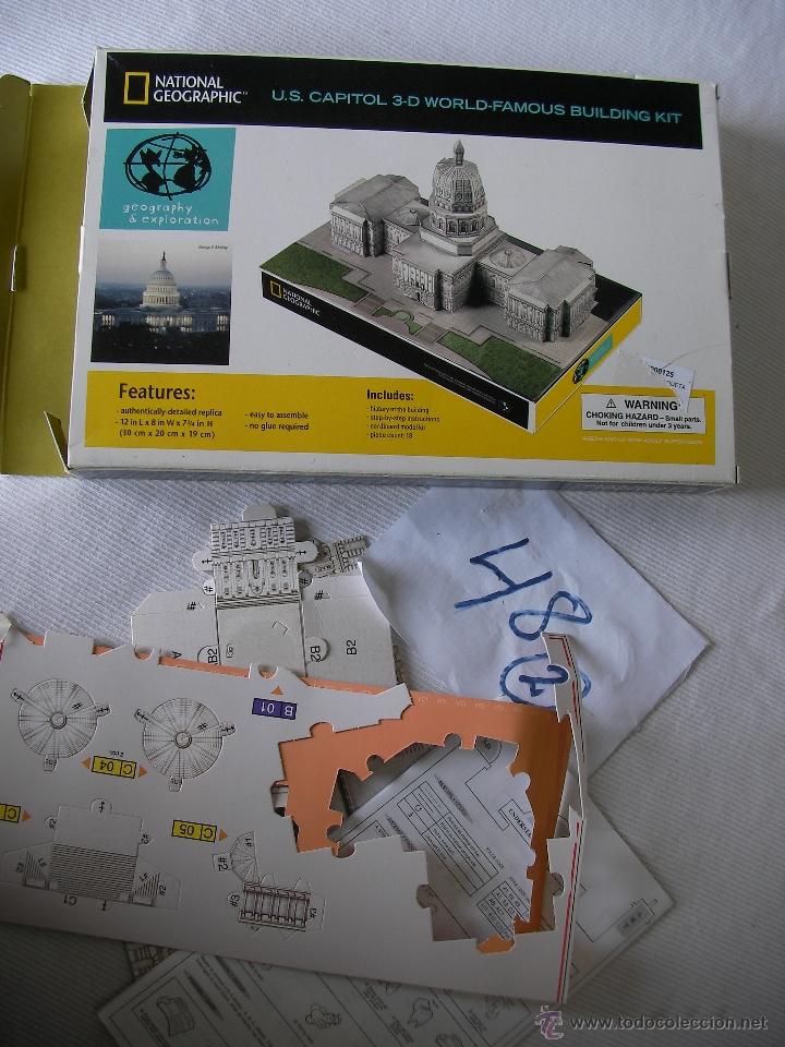 Maquetas: MAQUETA DE CONSTRUCCION EN CARTON DE EL CAPITOL - Foto 1