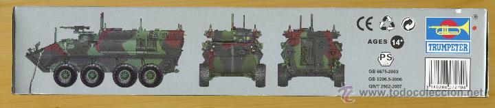 Maquetas: MAQUETA TRUMPETER, USMC LAV-C2 (Command & Control), Escala 1/72, REF 07270 - Foto 3