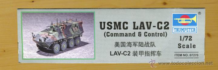 Maquetas: MAQUETA TRUMPETER, USMC LAV-C2 (Command & Control), Escala 1/72, REF 07270 - Foto 5