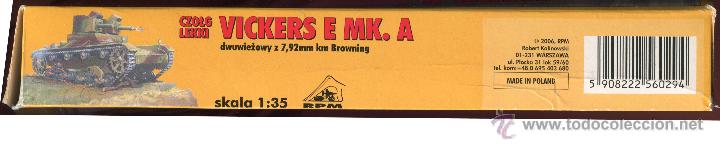 Maquetas: MAQUETA RPM, VICKERS E MK.A, Escala 1/35, REF 35071 - Foto 4