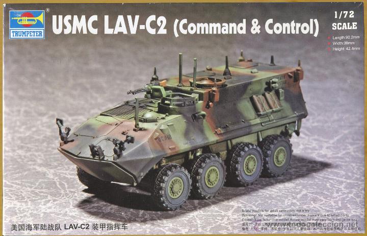 Maquetas: MAQUETA TRUMPETER, USMC LAV-C2 (Command & Control), Escala 1/72, REF 07270 - Foto 1
