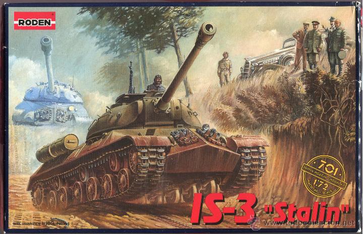 Maquetas: MAQUETA RODEN, IS-3 STALIN, Escala 1/72, REF 701 - Foto 1
