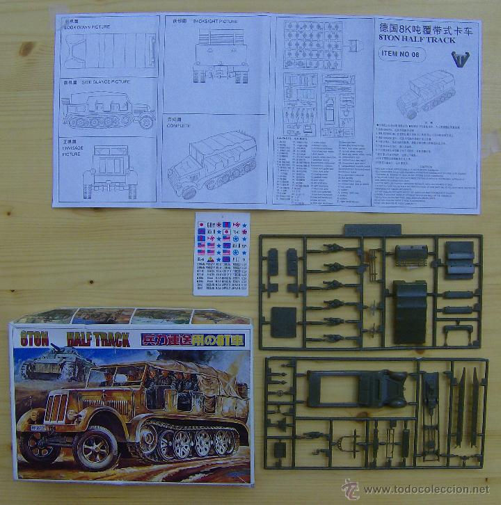 Maquetas: MAQUETA SCIENCE TREASURY, 8TON HALF TRACK, Escala 1/72, REF 08 - Foto 2