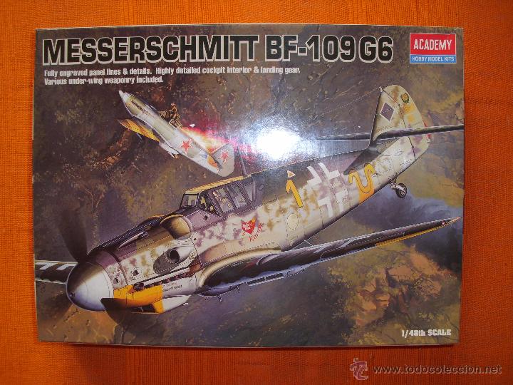 Maquetas: MAQUETA MESSERSCHMITT DE LA COMPA&Ntilde;IA ACADEMY ESCALA 1/48 - Foto 1