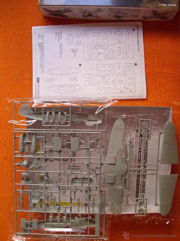 Maquetas: MAQUETA MESSERSCHMITT DE LA COMPA&Ntilde;IA ACADEMY ESCALA 1/48 - Foto 2