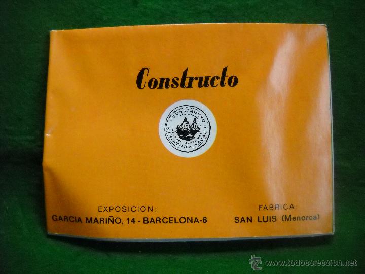 Maquetas: CATALOGO DE BARCOS DE CONSTRUCTO 1976 - Foto 1