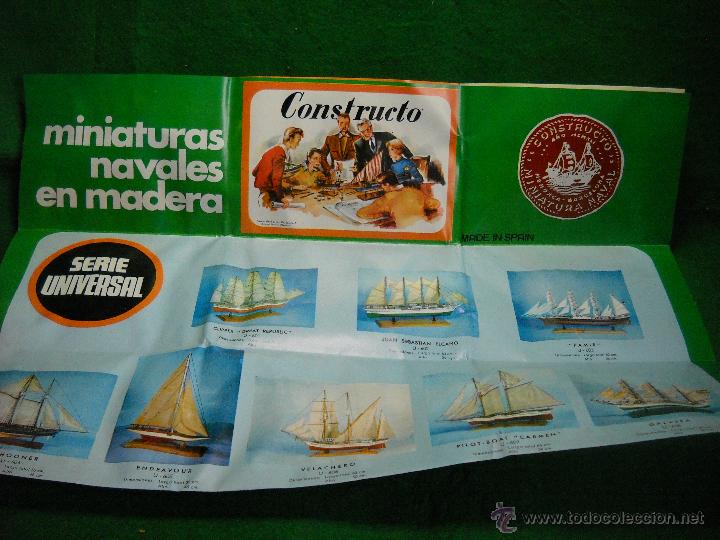 Maquetas: CATALOGO DE BARCOS DE CONSTRUCTO 1976 - Foto 3