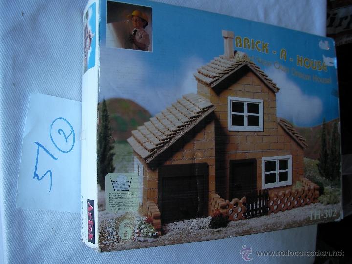 casa de ladrillos en miniatura. maqueta, casa m - Compra venta en  todocoleccion