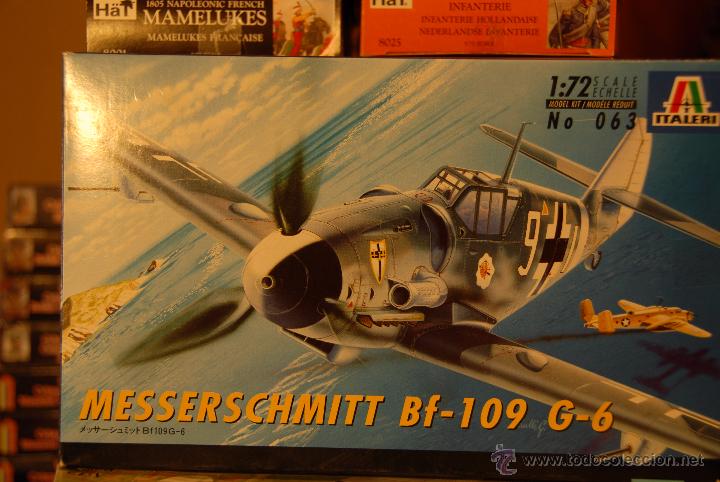 Maquetas: ITALERI - MESSERSCHMITT BF109  G-6     REF 063      1/72 - Foto 1