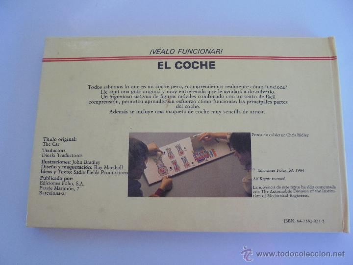 Maquetas: VÉALO FUNCIONAR EL COCHE. VÉALO FUNCIONAR EL AVIÓN. INCLUYE MAQUETA. EDITA FOLIO 1984-85. - Foto 20 - 52711137