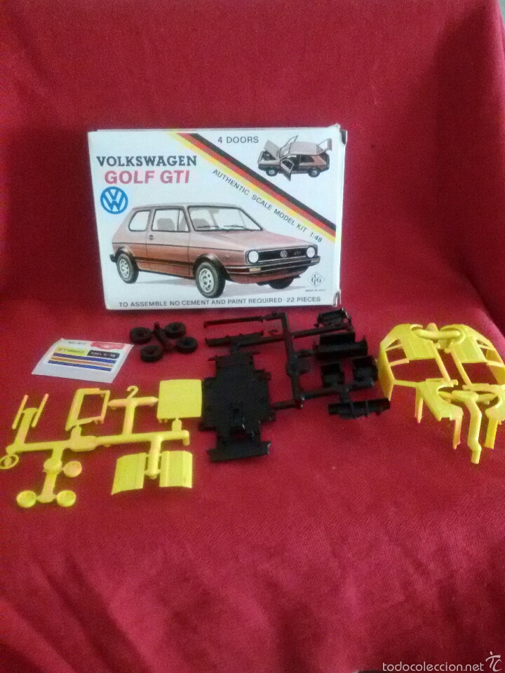 Maquetas: Caja VOLKSWAGEN GOLF GTI - Foto 1