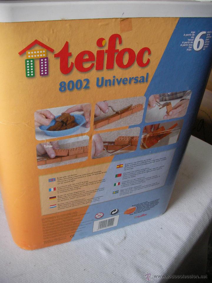 Maquetas: ANTIGUO BOTE CONSTRUCCION TEIFOC REF. 8002 UNIVERSAL - Foto 2