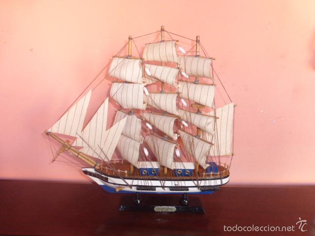 Maquetas: BARCO VELERO DE MADERA - Foto 1