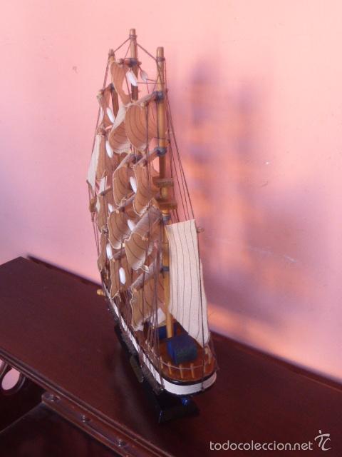 Maquetas: BARCO VELERO DE MADERA - Foto 4