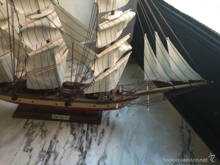 Maquetas: CLIPPER SIGLO XIX. OC&Eacute;ANO. BARCO.VELERO. - Foto 5