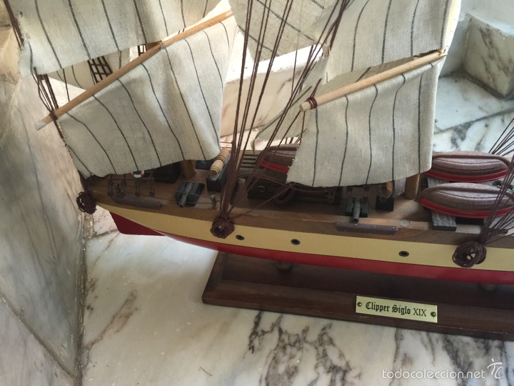 Maquetas: CLIPPER SIGLO XIX. OC&Eacute;ANO. BARCO.VELERO. - Foto 6