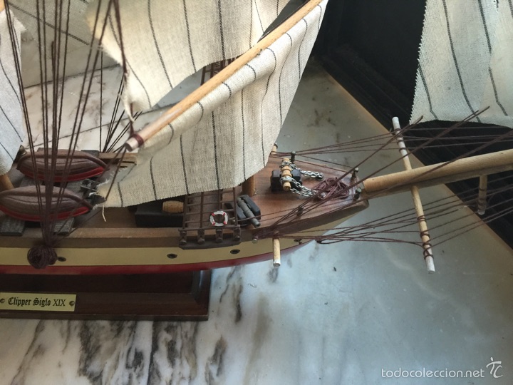 Maquetas: CLIPPER SIGLO XIX. OC&Eacute;ANO. BARCO.VELERO. - Foto 7