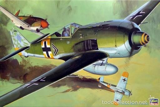 Maquetas: FW 190 de HASEGAWA Ref 8056 a 1/32. Descatalogada - Foto 1