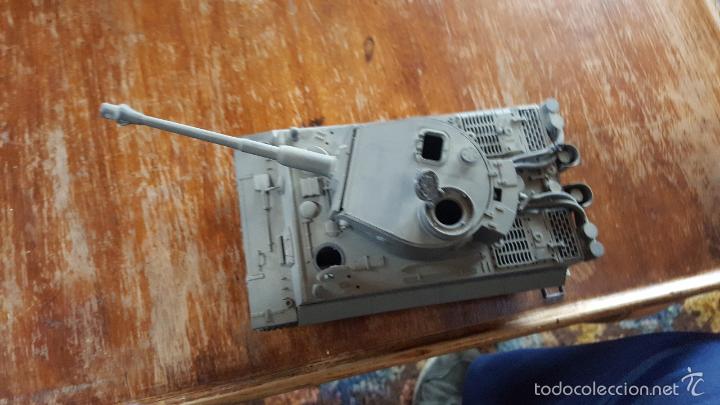 Maquetas: TANQUE ALEMAN TIGER CON MOTOR - Foto 1