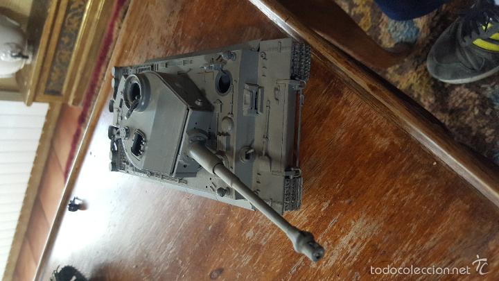 Maquetas: TANQUE ALEMAN TIGER CON MOTOR - Foto 2