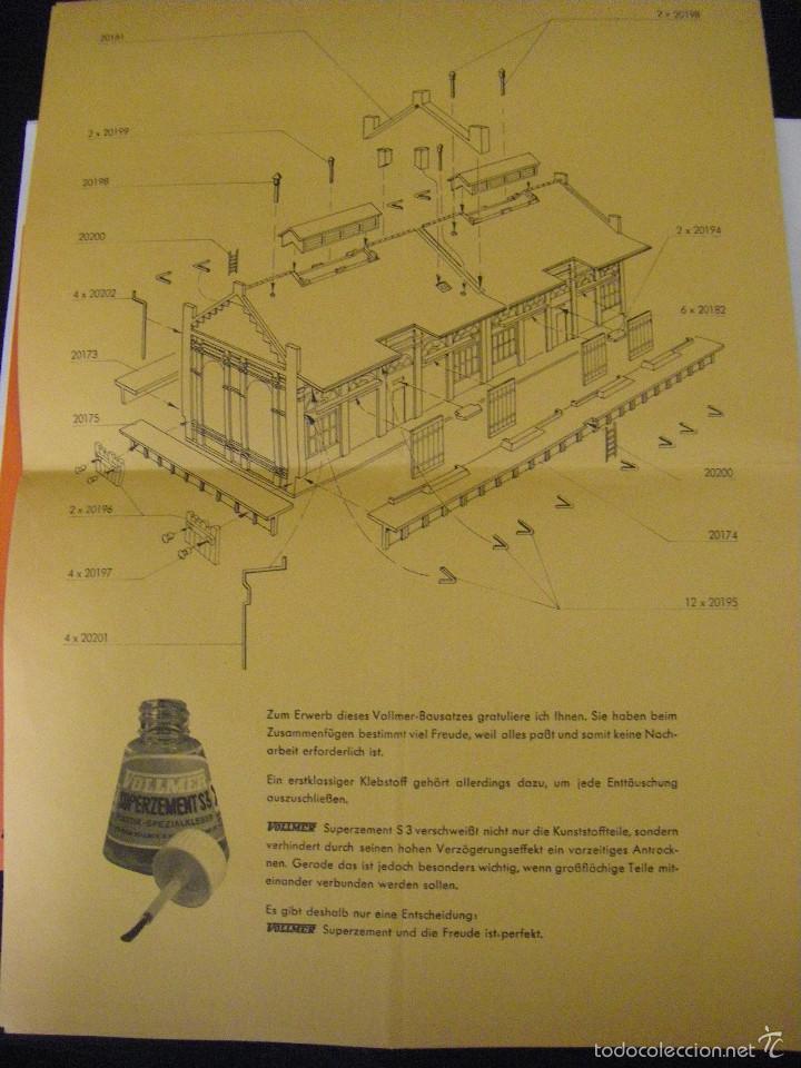 Maquetas: Instrucciones montaje Vollner n&ordm;7540 - Foto 3