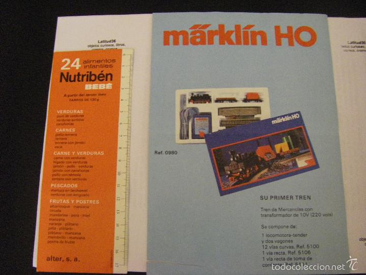 Maquetas: Folleto Marklin HO - Foto 1