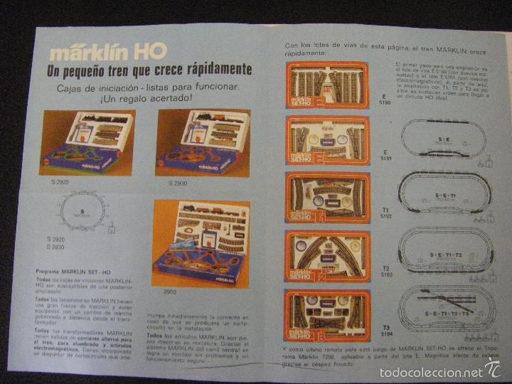 Maquetas: Folleto Marklin HO - Foto 4