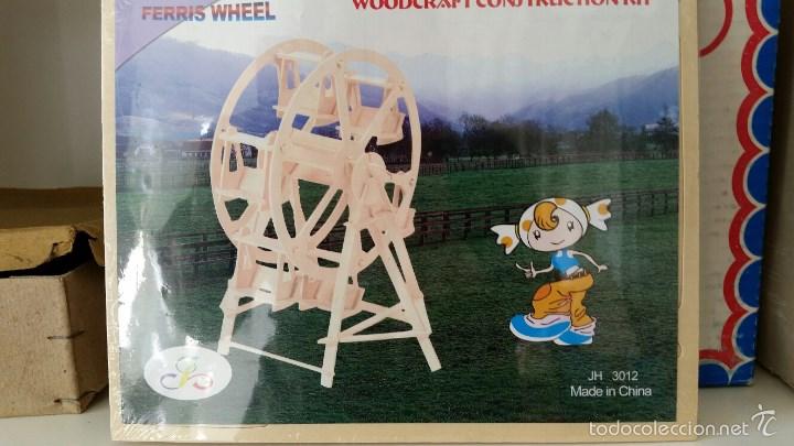 Maquetas: NORIA DE MADERA PARA MONTAR NUEVA - Foto 1