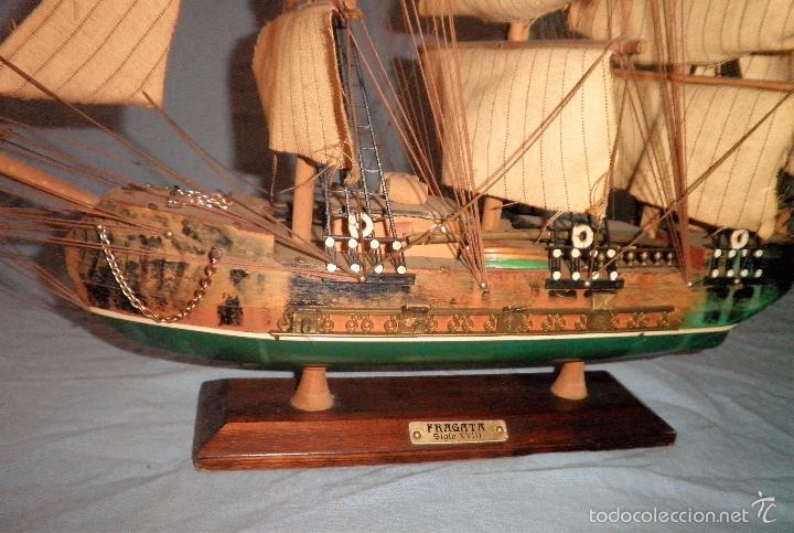 Maquetas: ANTIGUA FRAGATA SIGLO XVIII. - Foto 2