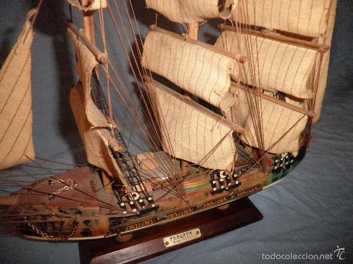 Maquetas: ANTIGUA FRAGATA SIGLO XVIII. - Foto 4