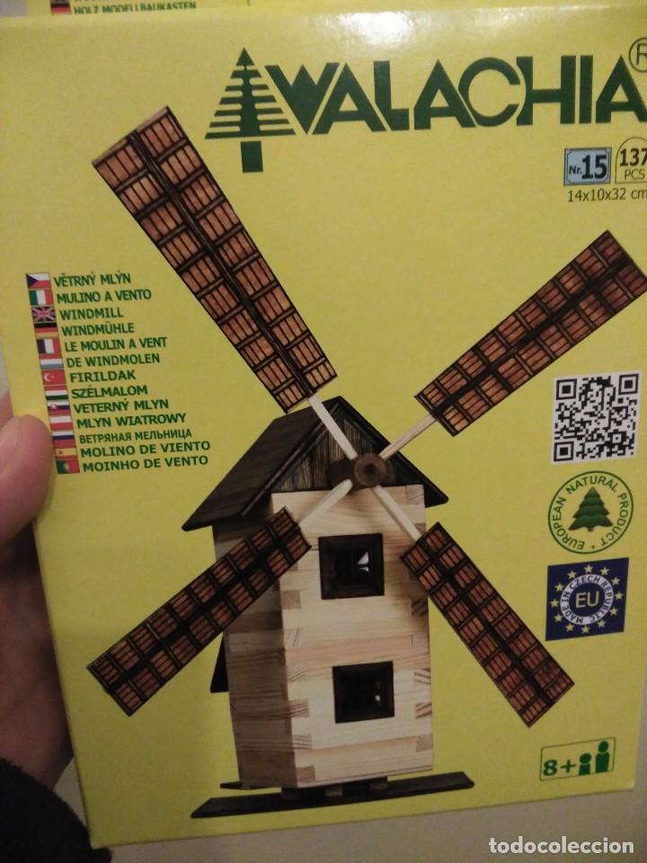 Maquetas: Maqueta de madera de un molino. Walachia - Foto 1