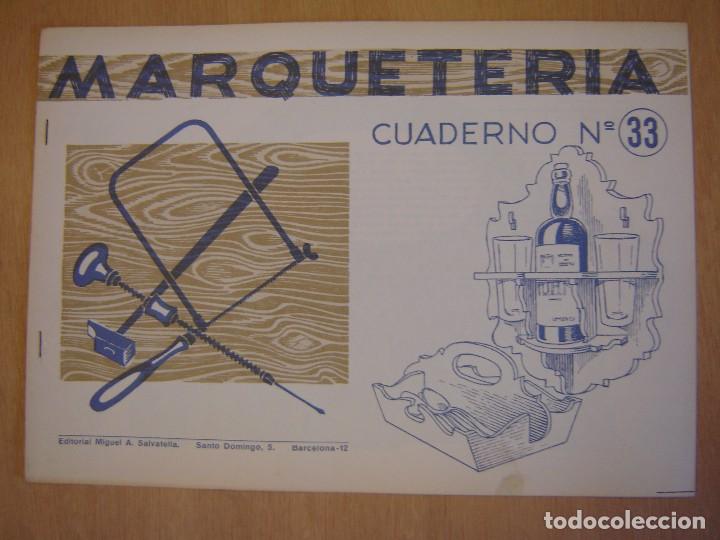 Maquetas: Marqueter&iacute;a- Cuaderno n&ordm; 33 - Salvatella - Foto 1