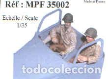 Maquetas: EQUIPAGE GMC (2 FIGURAS) 1/35 MASTERS PRODUCTIONS - Foto 1