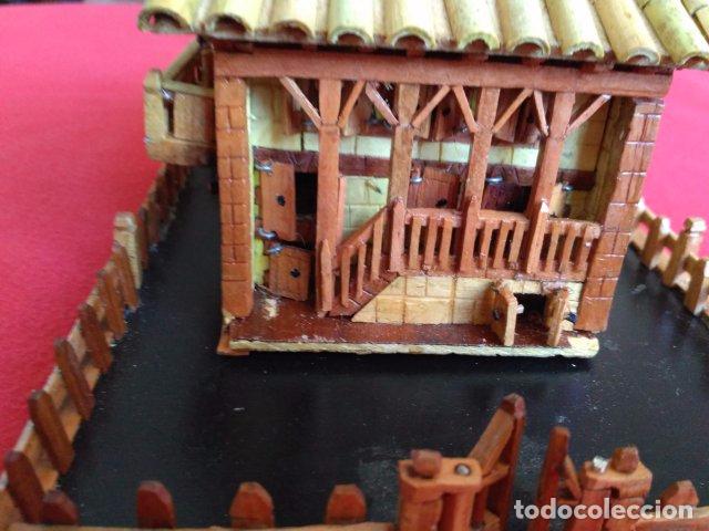 Maquetas: MAQUETA DE CASERIO VASCO REALIZADO EN MADERA - Foto 1