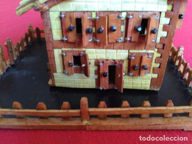 Maquetas: MAQUETA DE CASERIO VASCO REALIZADO EN MADERA - Foto 4
