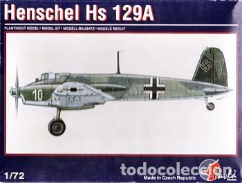 Maquetas: PAVLA - HENSCHEL HS 129A 72004 1/72 - Foto 1
