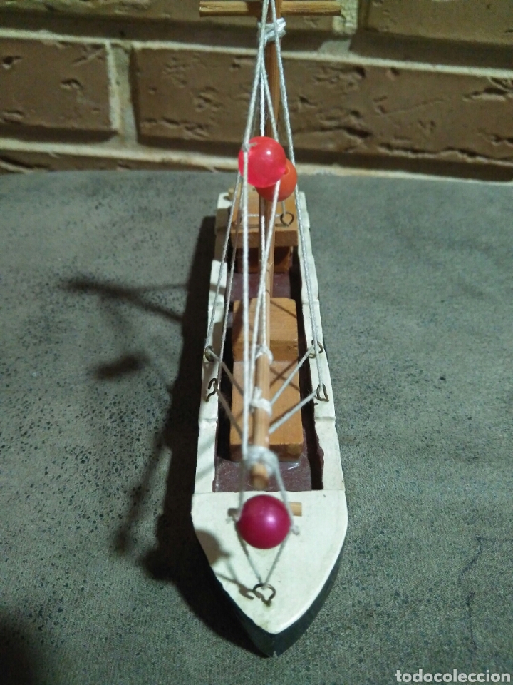 Maquetas: Barco madera   . Maqueta 19x 4 cm - Foto 4