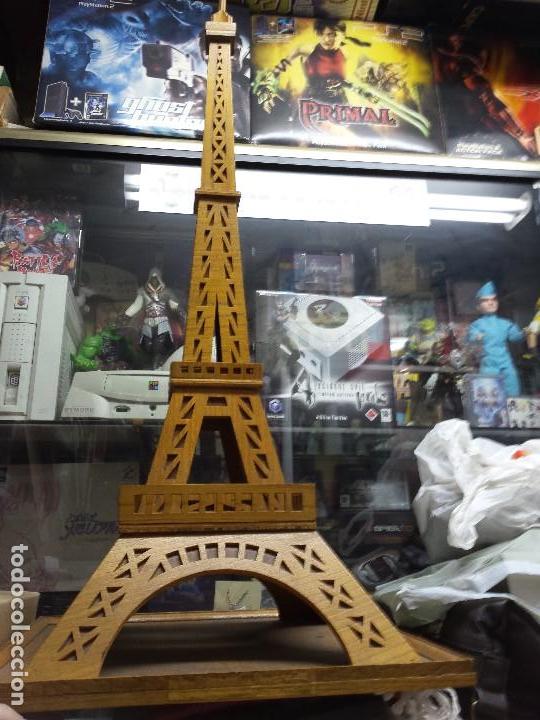 Maquetas: GRAN TORRE EIFFEL DE APROX. 70 cm , desmontable y realizada a mano - Foto 1