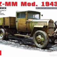 Maquetas: KIT MAQUETA 1/35 GAZ MM 1941 RUSSIAN CARGO TRUCK. MINIART 35134. NUEVO. . Lote 83504444