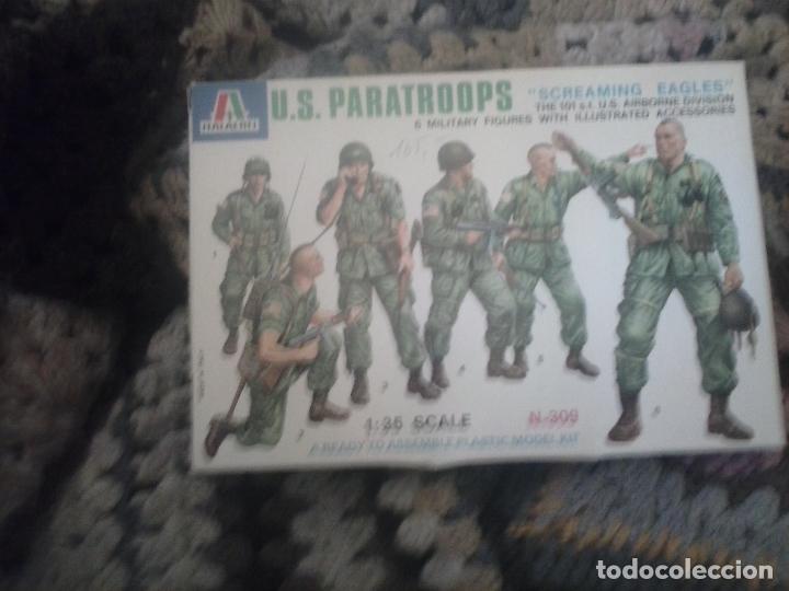 Maquetas: MAQUETA ITALERI US PARATROOPS 1:35. - Foto 1