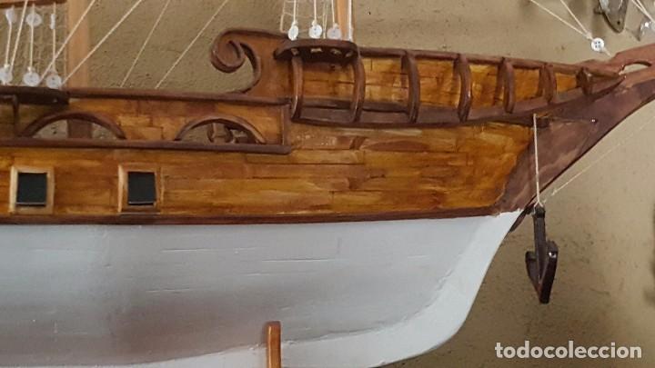 Maquetas: Barco tipo carabela de madera. En muy buen estado. - Foto 6
