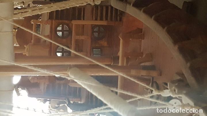 Maquetas: Barco tipo carabela de madera. En muy buen estado. - Foto 7