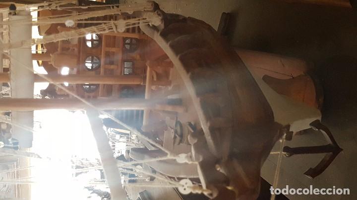 Maquetas: Barco tipo carabela de madera. En muy buen estado. - Foto 9