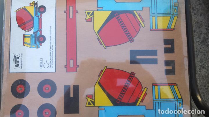 Maquetas: MAQUETA MARCA WUTO . ANTIGUO RECORTABLE DE MADERA . - Foto 3