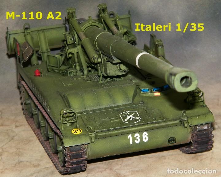 Maquetas: M-110 A2 espa&ntilde;ol, 1/35 Italeri - Foto 3