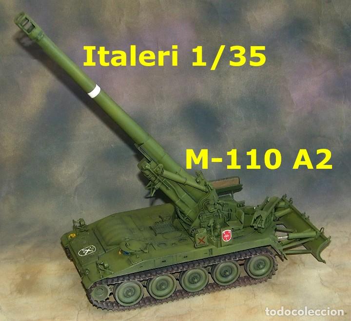 Maquetas: M-110 A2 espa&ntilde;ol, 1/35 Italeri - Foto 4